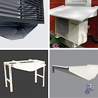 Air Source Heat Pump Enclosures and Canopies