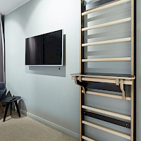 Leuanveto- ja dippiteline puolapuihin