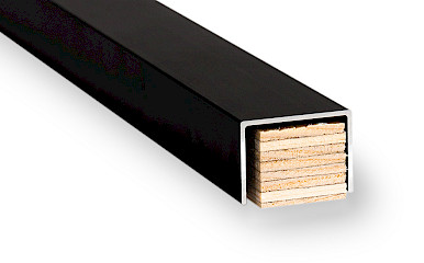 Tröskel, anodiserad aluminium