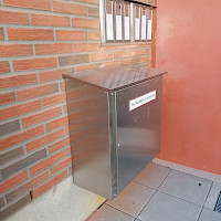 protective enclosure, stainless steel