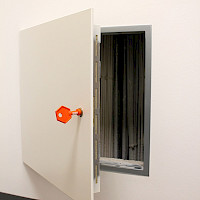 fire-rated inspection hatch EI60, hinged