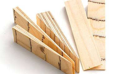 Byggkilar, barrplywood