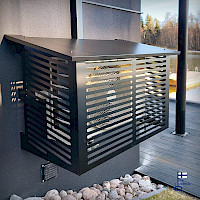 Ilmalämpöpumpun suojat